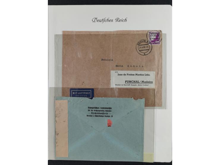 1923/46, in den Hauptnummern kpl. ungebrauchte/postfrische und zusätzlich gestempelte Sammlung inkl. Dienstmarken (gestempelt