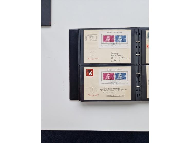 1934/2008, phantastisch schöne Blocksammlung mit über 520 Briefen, dabei viele R- und Eilbriefe, Zensuren, Sonderstempel sowi