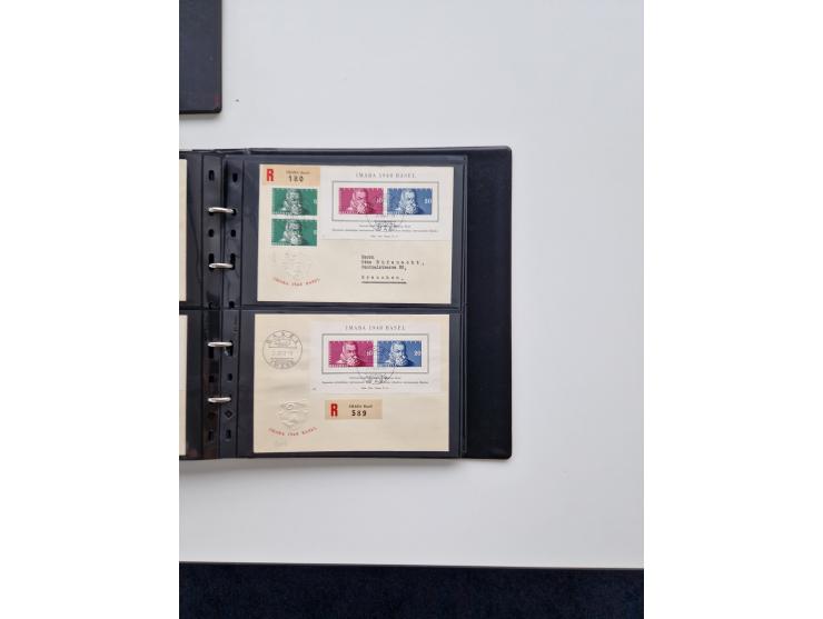 1934/2008, phantastisch schöne Blocksammlung mit über 520 Briefen, dabei viele R- und Eilbriefe, Zensuren, Sonderstempel sowi