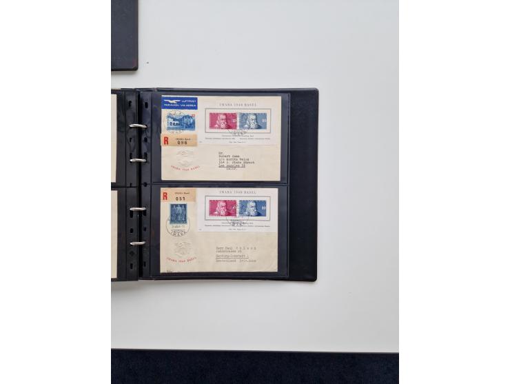 1934/2008, phantastisch schöne Blocksammlung mit über 520 Briefen, dabei viele R- und Eilbriefe, Zensuren, Sonderstempel sowi