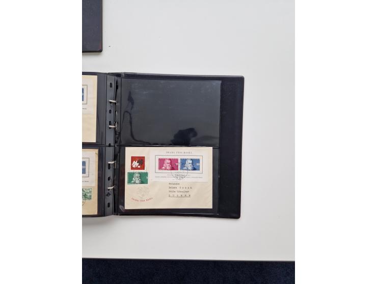 1934/2008, phantastisch schöne Blocksammlung mit über 520 Briefen, dabei viele R- und Eilbriefe, Zensuren, Sonderstempel sowi