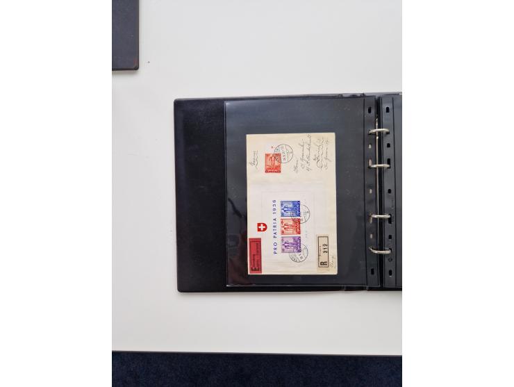 1934/2008, phantastisch schöne Blocksammlung mit über 520 Briefen, dabei viele R- und Eilbriefe, Zensuren, Sonderstempel sowi