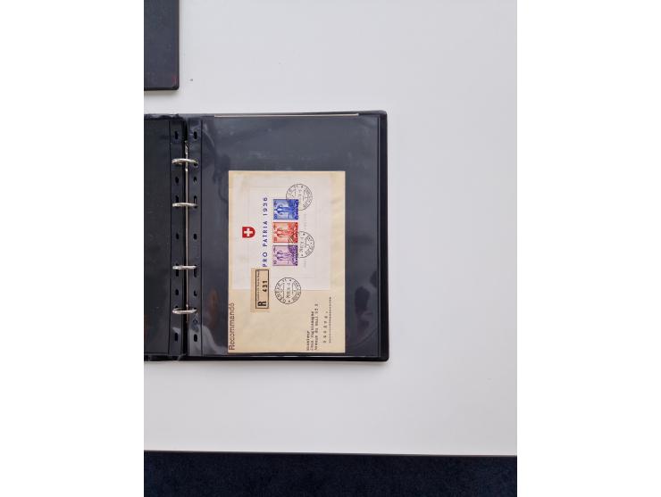 1934/2008, phantastisch schöne Blocksammlung mit über 520 Briefen, dabei viele R- und Eilbriefe, Zensuren, Sonderstempel sowi