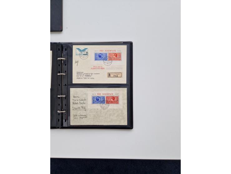1934/2008, phantastisch schöne Blocksammlung mit über 520 Briefen, dabei viele R- und Eilbriefe, Zensuren, Sonderstempel sowi