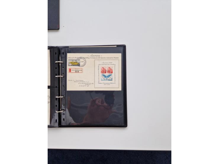 1934/2008, phantastisch schöne Blocksammlung mit über 520 Briefen, dabei viele R- und Eilbriefe, Zensuren, Sonderstempel sowi