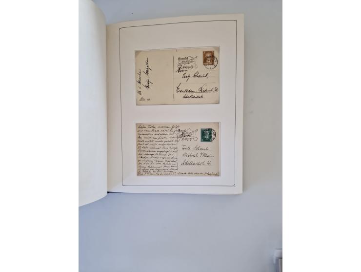 1912/60, interessante Sammlung inkl. Luftpost und etwas Ausland, dabei bessere Frankaturen, interessante Stempel und weiteren