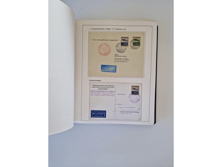 1912/60, interessante Sammlung inkl. Luftpost und etwas Ausland, dabei bessere Frankaturen, interessante Stempel und weiteren