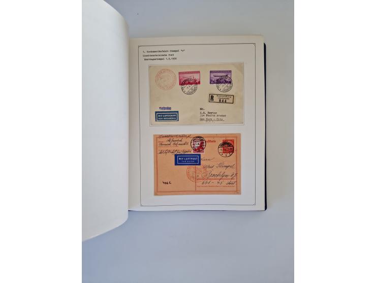 1912/60, interessante Sammlung inkl. Luftpost und etwas Ausland, dabei bessere Frankaturen, interessante Stempel und weiteren