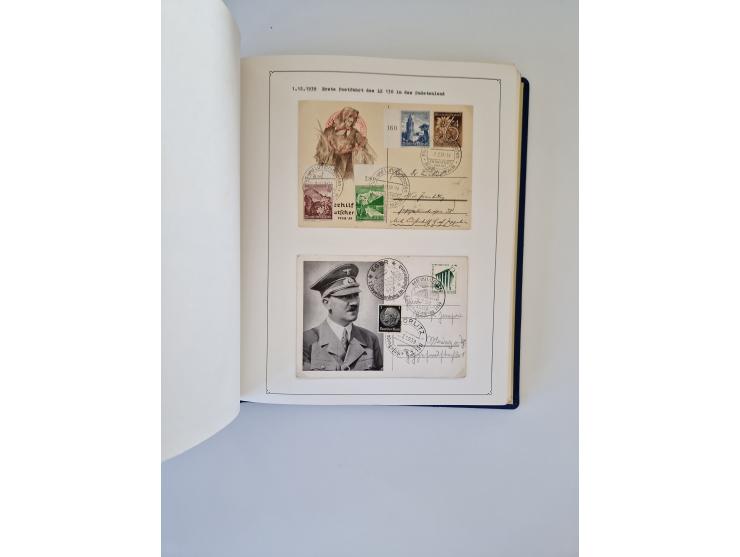 1912/60, interessante Sammlung inkl. Luftpost und etwas Ausland, dabei bessere Frankaturen, interessante Stempel und weiteren