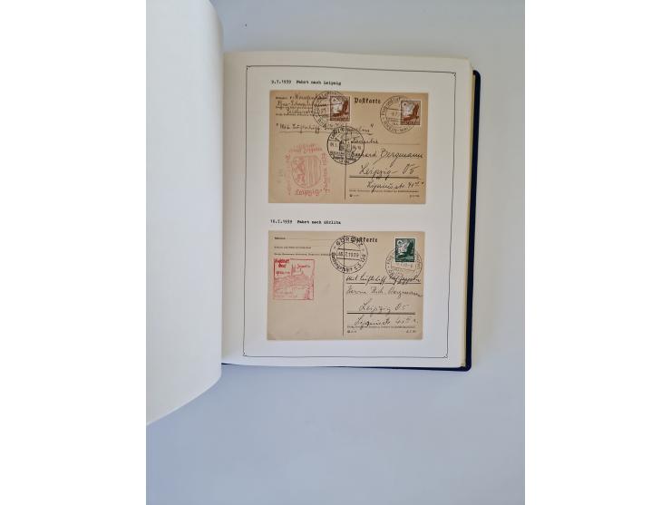 1912/60, interessante Sammlung inkl. Luftpost und etwas Ausland, dabei bessere Frankaturen, interessante Stempel und weiteren