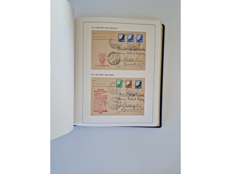 1912/60, interessante Sammlung inkl. Luftpost und etwas Ausland, dabei bessere Frankaturen, interessante Stempel und weiteren