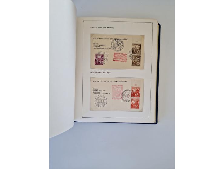 1912/60, interessante Sammlung inkl. Luftpost und etwas Ausland, dabei bessere Frankaturen, interessante Stempel und weiteren