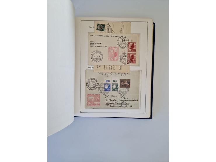 1912/60, interessante Sammlung inkl. Luftpost und etwas Ausland, dabei bessere Frankaturen, interessante Stempel und weiteren