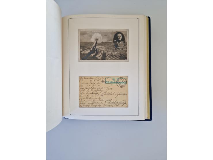 1912/60, interessante Sammlung inkl. Luftpost und etwas Ausland, dabei bessere Frankaturen, interessante Stempel und weiteren