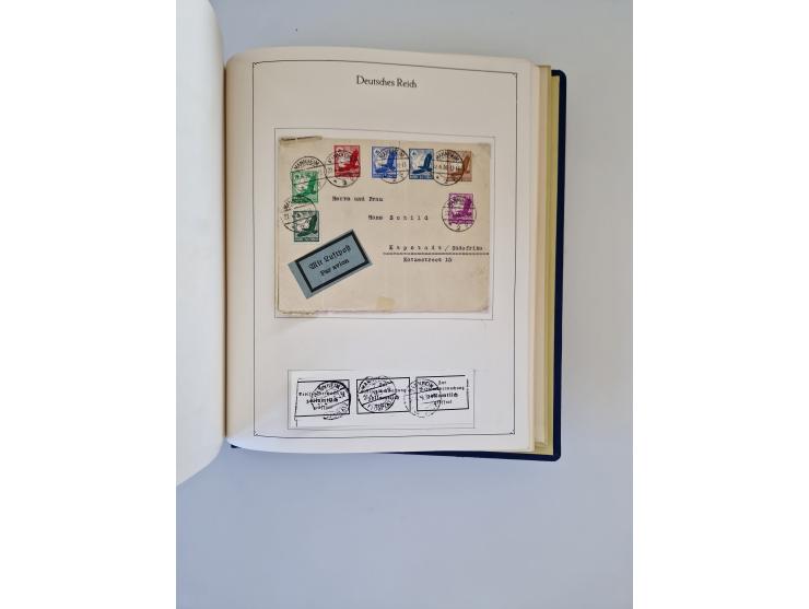 1912/60, interessante Sammlung inkl. Luftpost und etwas Ausland, dabei bessere Frankaturen, interessante Stempel und weiteren