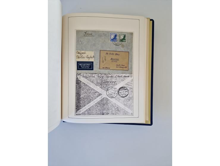 1912/60, interessante Sammlung inkl. Luftpost und etwas Ausland, dabei bessere Frankaturen, interessante Stempel und weiteren