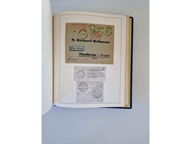 1912/60, interessante Sammlung inkl. Luftpost und etwas Ausland, dabei bessere Frankaturen, interessante Stempel und weiteren