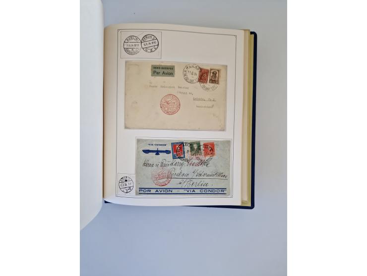 1912/60, interessante Sammlung inkl. Luftpost und etwas Ausland, dabei bessere Frankaturen, interessante Stempel und weiteren