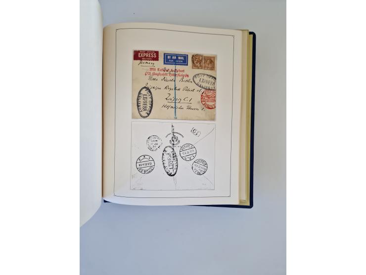 1912/60, interessante Sammlung inkl. Luftpost und etwas Ausland, dabei bessere Frankaturen, interessante Stempel und weiteren