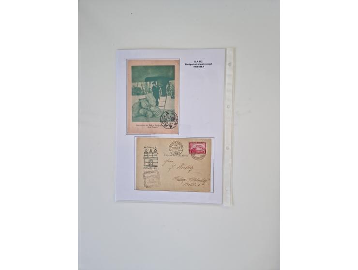 1912/60, interessante Sammlung inkl. Luftpost und etwas Ausland, dabei bessere Frankaturen, interessante Stempel und weiteren