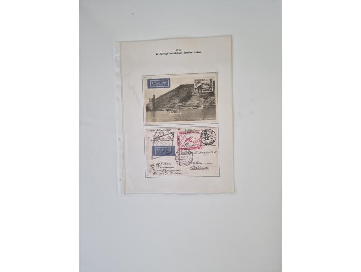 1912/60, interessante Sammlung inkl. Luftpost und etwas Ausland, dabei bessere Frankaturen, interessante Stempel und weiteren