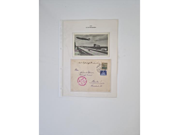 1912/60, interessante Sammlung inkl. Luftpost und etwas Ausland, dabei bessere Frankaturen, interessante Stempel und weiteren