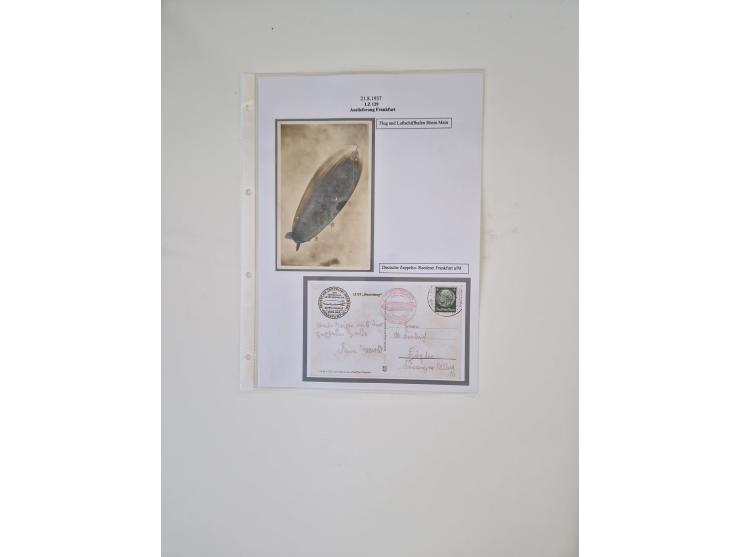 1912/60, interessante Sammlung inkl. Luftpost und etwas Ausland, dabei bessere Frankaturen, interessante Stempel und weiteren