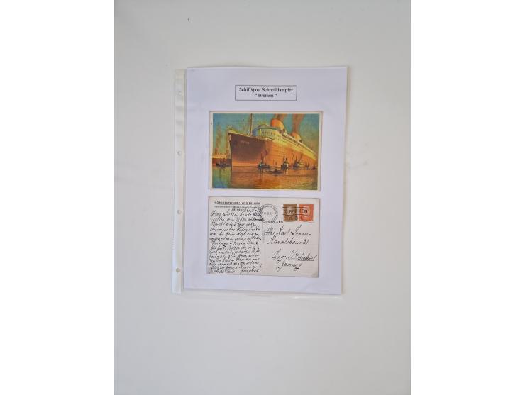 1912/60, interessante Sammlung inkl. Luftpost und etwas Ausland, dabei bessere Frankaturen, interessante Stempel und weiteren