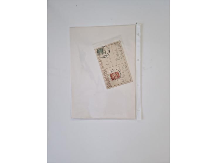 1912/60, interessante Sammlung inkl. Luftpost und etwas Ausland, dabei bessere Frankaturen, interessante Stempel und weiteren