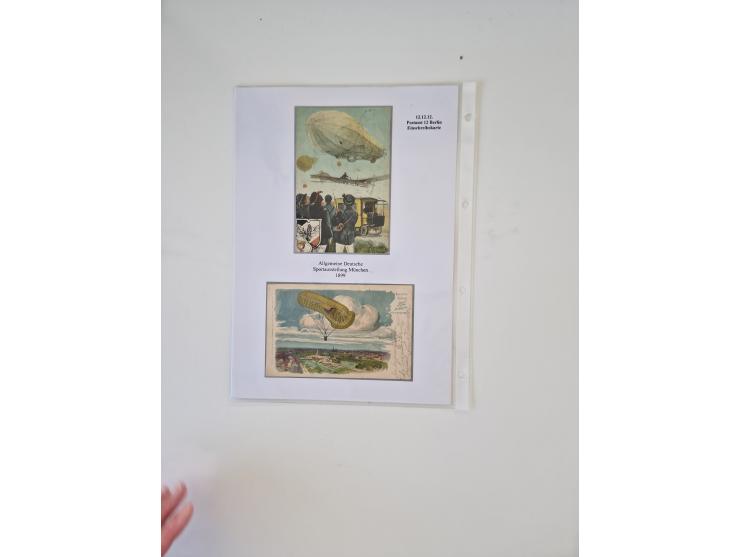 1912/60, interessante Sammlung inkl. Luftpost und etwas Ausland, dabei bessere Frankaturen, interessante Stempel und weiteren