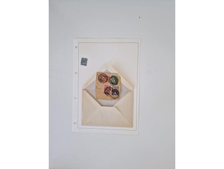 1912/60, interessante Sammlung inkl. Luftpost und etwas Ausland, dabei bessere Frankaturen, interessante Stempel und weiteren