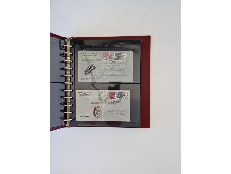 1912/60, interessante Sammlung inkl. Luftpost und etwas Ausland, dabei bessere Frankaturen, interessante Stempel und weiteren