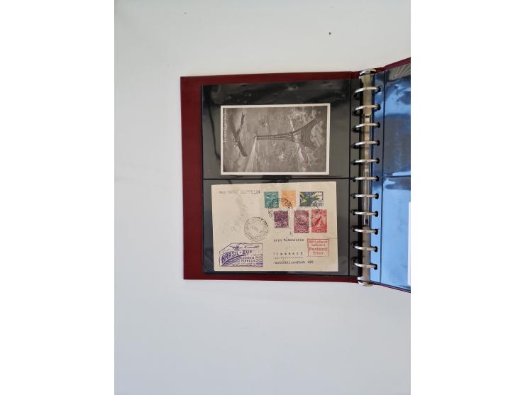 1912/60, interessante Sammlung inkl. Luftpost und etwas Ausland, dabei bessere Frankaturen, interessante Stempel und weiteren