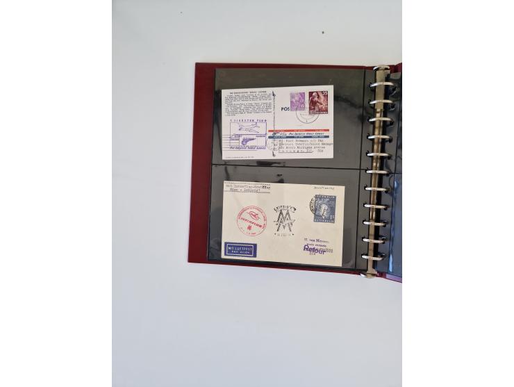 1912/60, interessante Sammlung inkl. Luftpost und etwas Ausland, dabei bessere Frankaturen, interessante Stempel und weiteren