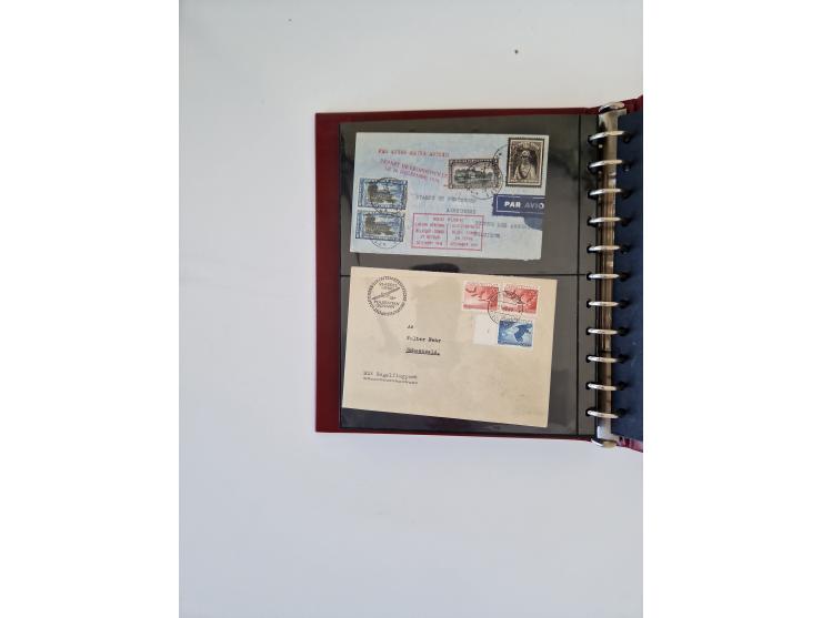 1912/60, interessante Sammlung inkl. Luftpost und etwas Ausland, dabei bessere Frankaturen, interessante Stempel und weiteren