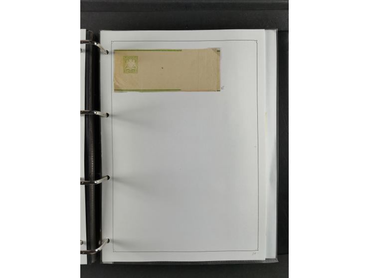 Baden bis Württemberg, umfangreiche gestempelte und ungebraucht/postfrische Sammlung inkl. Doubletten mit Briefen und Ganzsac