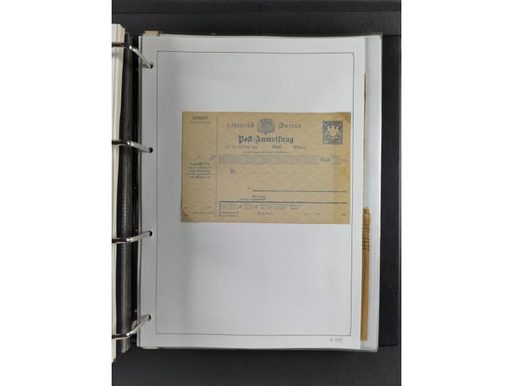 Baden bis Württemberg, umfangreiche gestempelte und ungebraucht/postfrische Sammlung inkl. Doubletten mit Briefen und Ganzsac