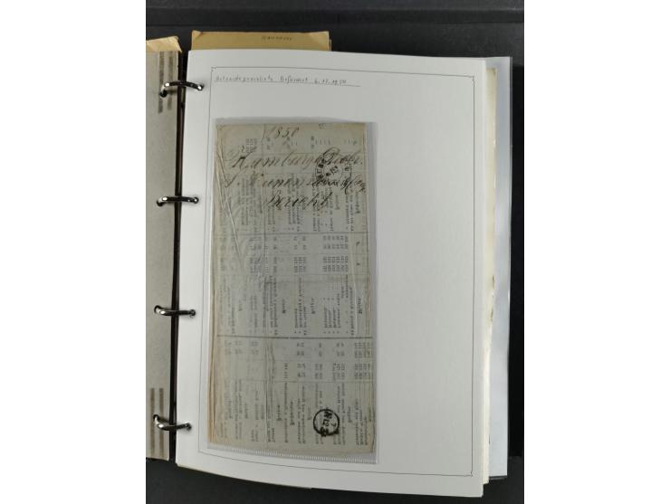 Baden bis Württemberg, umfangreiche gestempelte und ungebraucht/postfrische Sammlung inkl. Doubletten mit Briefen und Ganzsac