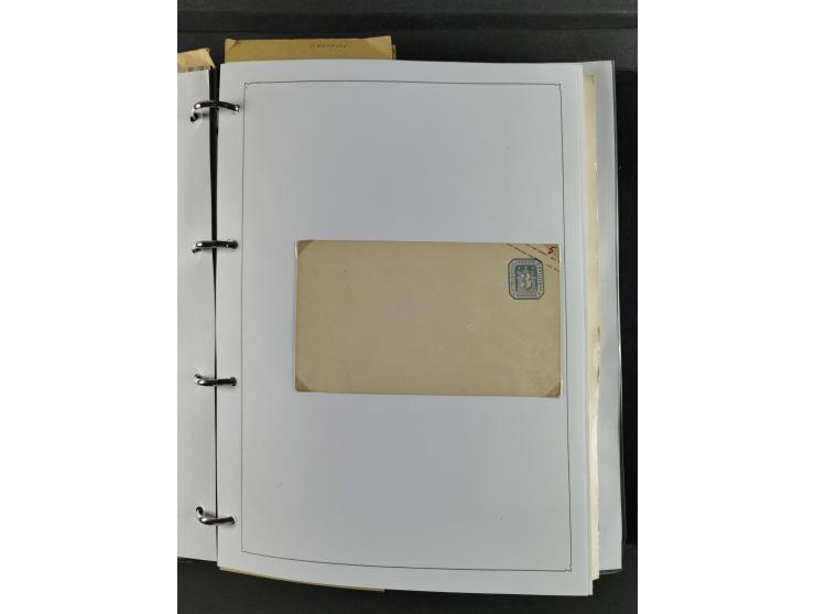 Baden bis Württemberg, umfangreiche gestempelte und ungebraucht/postfrische Sammlung inkl. Doubletten mit Briefen und Ganzsac