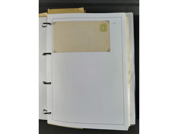 Baden bis Württemberg, umfangreiche gestempelte und ungebraucht/postfrische Sammlung inkl. Doubletten mit Briefen und Ganzsac