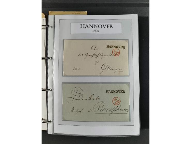 Baden bis Württemberg, umfangreiche gestempelte und ungebraucht/postfrische Sammlung inkl. Doubletten mit Briefen und Ganzsac