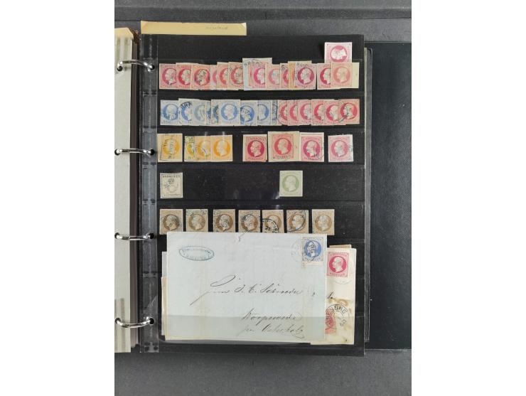 Baden bis Württemberg, umfangreiche gestempelte und ungebraucht/postfrische Sammlung inkl. Doubletten mit Briefen und Ganzsac