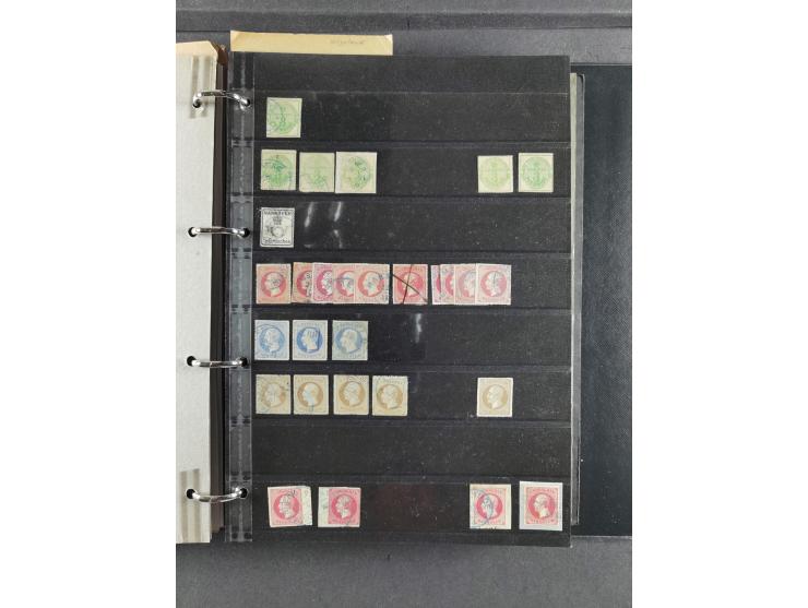 Baden bis Württemberg, umfangreiche gestempelte und ungebraucht/postfrische Sammlung inkl. Doubletten mit Briefen und Ganzsac