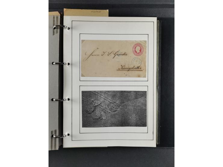 Baden bis Württemberg, umfangreiche gestempelte und ungebraucht/postfrische Sammlung inkl. Doubletten mit Briefen und Ganzsac