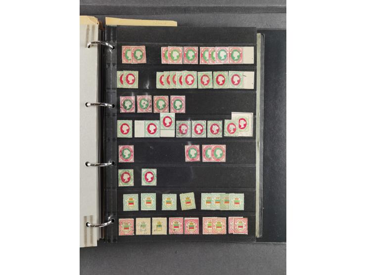 Baden bis Württemberg, umfangreiche gestempelte und ungebraucht/postfrische Sammlung inkl. Doubletten mit Briefen und Ganzsac