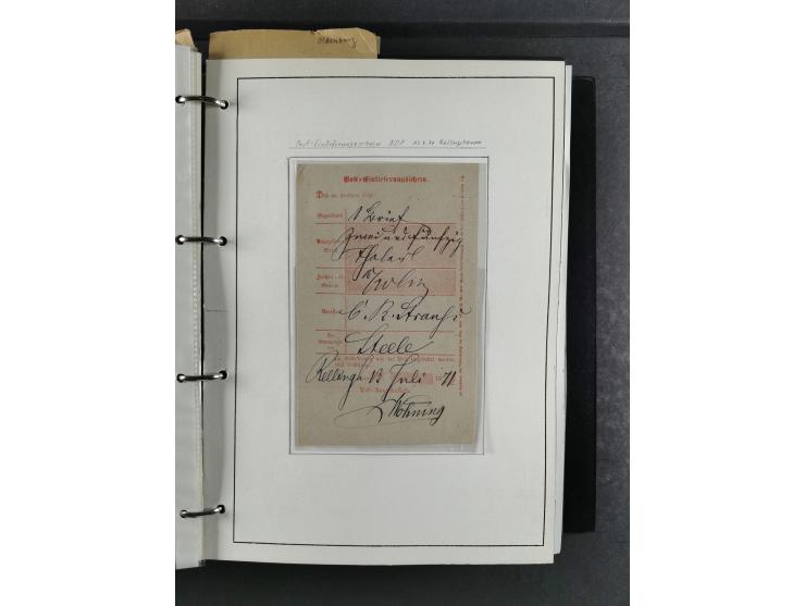 Baden bis Württemberg, umfangreiche gestempelte und ungebraucht/postfrische Sammlung inkl. Doubletten mit Briefen und Ganzsac