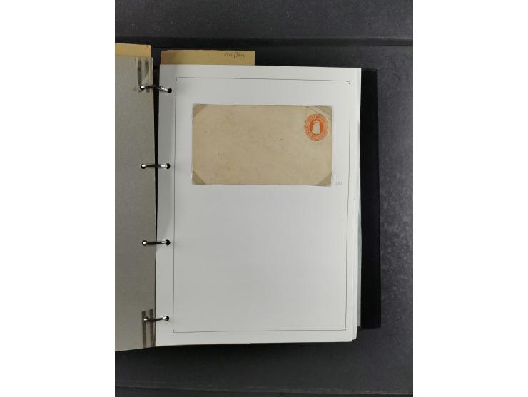 Baden bis Württemberg, umfangreiche gestempelte und ungebraucht/postfrische Sammlung inkl. Doubletten mit Briefen und Ganzsac