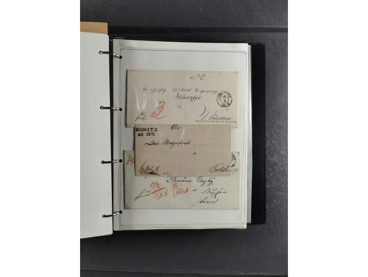 Baden bis Württemberg, umfangreiche gestempelte und ungebraucht/postfrische Sammlung inkl. Doubletten mit Briefen und Ganzsac