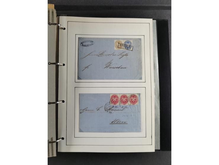 Baden bis Württemberg, umfangreiche gestempelte und ungebraucht/postfrische Sammlung inkl. Doubletten mit Briefen und Ganzsac