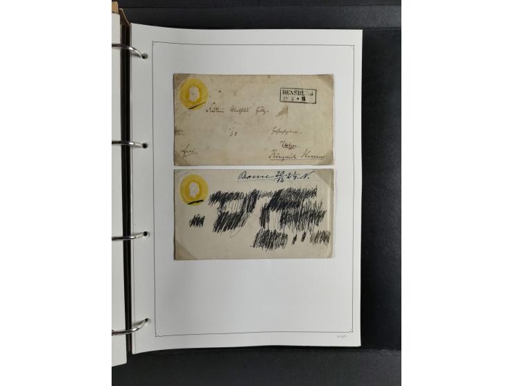 Baden bis Württemberg, umfangreiche gestempelte und ungebraucht/postfrische Sammlung inkl. Doubletten mit Briefen und Ganzsac